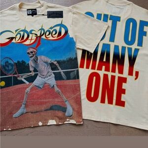 Godspeed Cream Graphic Tee - Short Sleeve